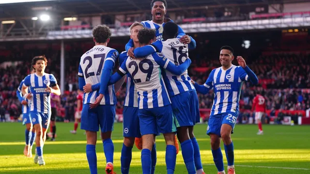 Brighton secures crucial win against Nottingham Forest to erase February defeat
