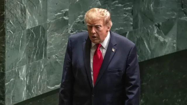 US President Donald Trump says US and Iranian representatives met in New York