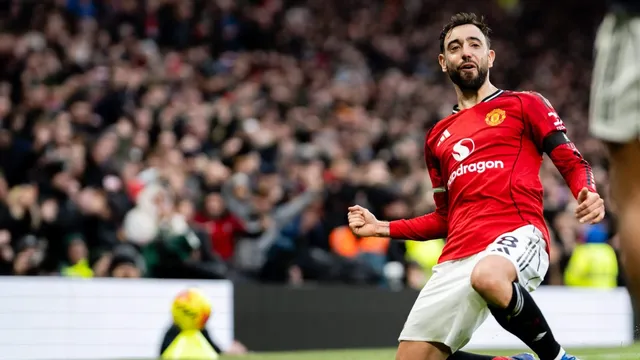 Bruno Fernandes excels as Manchester United's best player in the Premier League