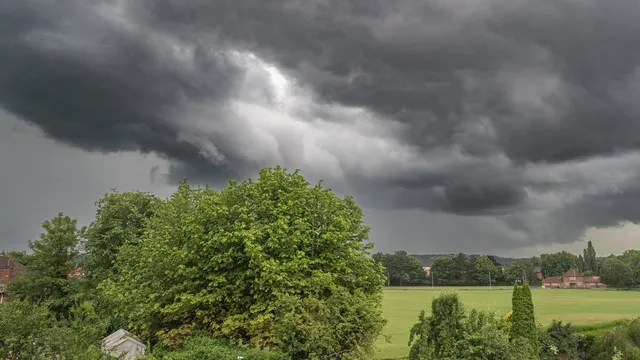 Severe thunderstorms raise tornado risk across UK