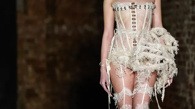 Emerald Fennell's Wuthering Heights fuels corset trend at London Fashion Week