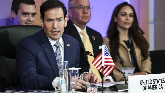 Marco Rubio meets Sergey Lavrov to address Ukraine conflict