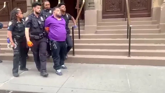 Man charged with hate crimes after attacking worshippers at Manhattan synagogue
