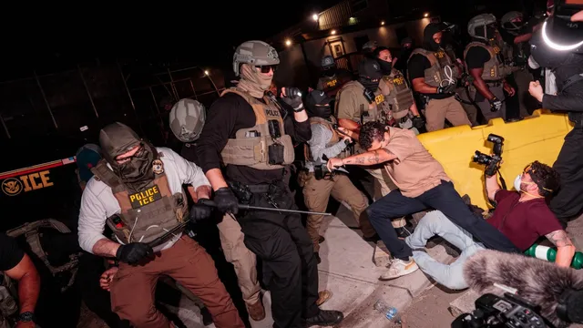 Protests erupt over unsanitary conditions at New Jersey ICE facility