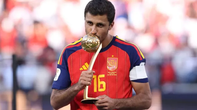 Rodri joins elite ranks with World Cup and Ballon d'Or wins