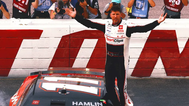 Denny Hamlin showcases enduring skill with Darlington victory