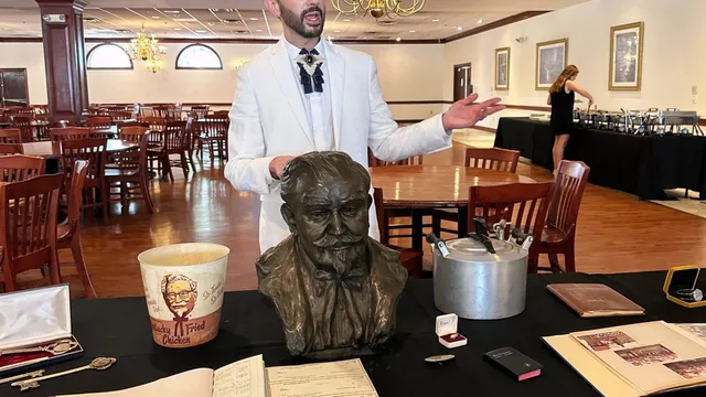Colonel Sanders' memorabilia auction reveals secrets of KFC's founder
