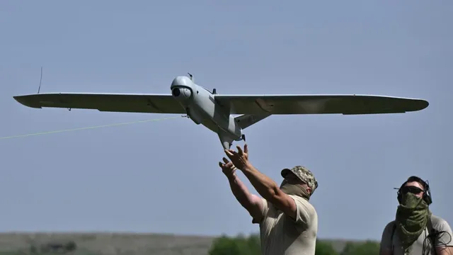 Ukraine drone strike obliterates Russian weapons depot in recent attack
