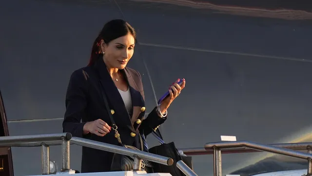 Laura Loomer joins Trump on flight to debate event