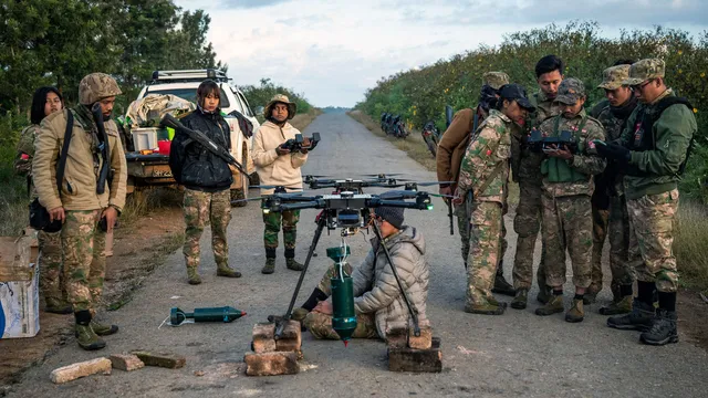 Myanmar junta gains territory using drone warfare strategy