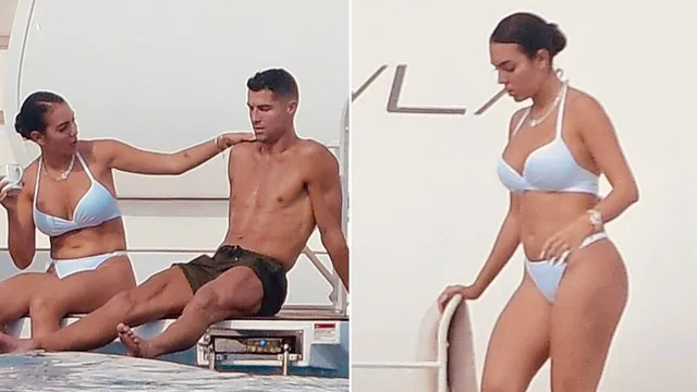 Cristiano Ronaldo and Georgina Rodriguez spotted in Saint-Tropez amid marriage rumors