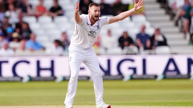 Gus Atkinson sidelined for first India Test due to injury
