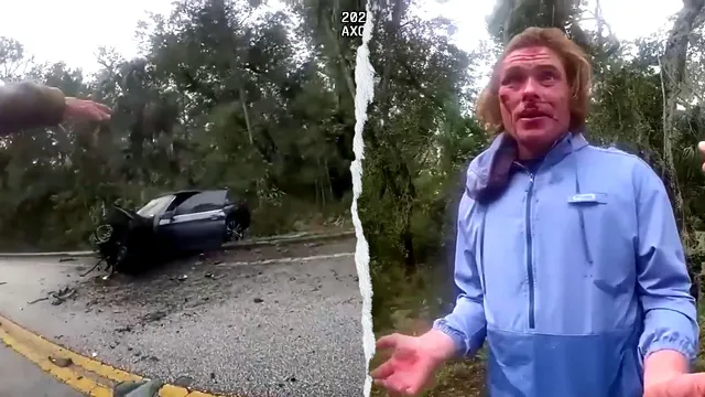 Florida man claims he teleported into stolen BMW before crashing