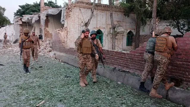 Militant attack on police headquarters in Kohat, Pakistan, kills at least 31 people