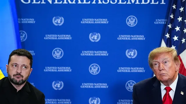 US President Donald Trump and Ukraine's President Volodymyr Zelenskyy clash over war strategy and peace talks