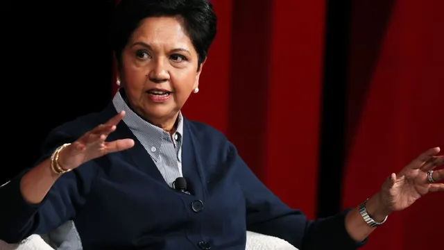Indra Nooyi's midnight shifts paid off in her rise to CEO