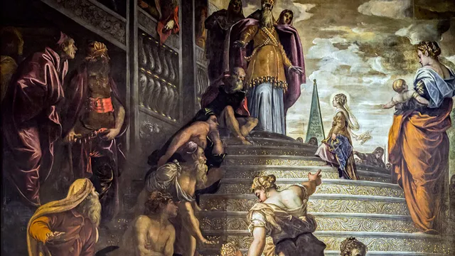 Tintoretto's masterpiece is hailed as the best representation of the Virgin's childhood