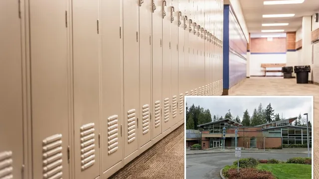 Mother confronts adult male in women's locker room during swim meet