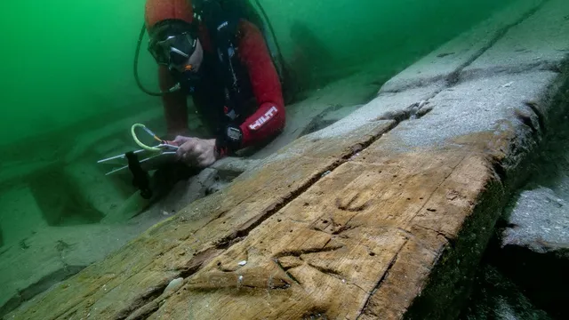 Archaeologists unveil nearly 2,000-year-old pleasure boat in Egypt