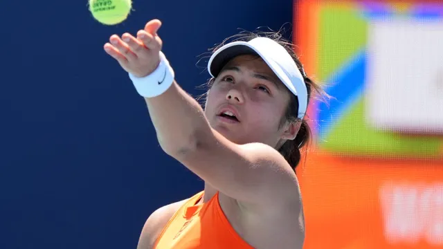 Emma Raducanu suffers quarter-final defeat at Miami Open