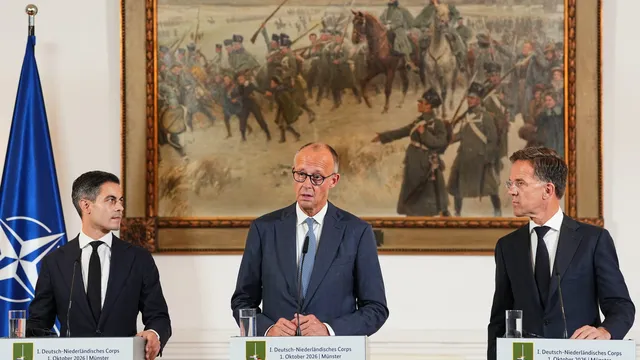 German Chancellor Friedrich Merz warns weakening Ukraine support would destabilize Europe