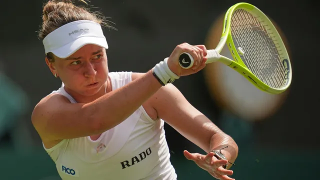 Defending champion Barbora Krejcikova survives tough opener at Wimbledon