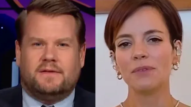 James Corden Responds to Lily Allen