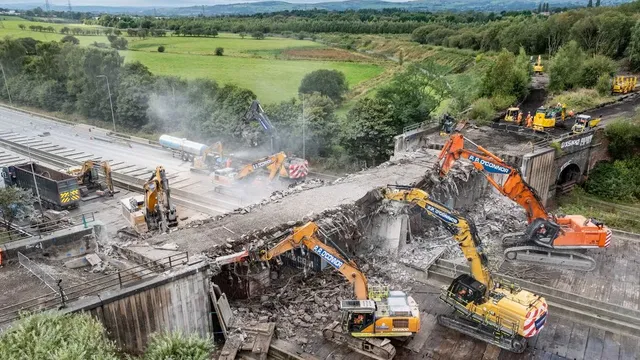 Fury as driver stuck in roadworks for three hours