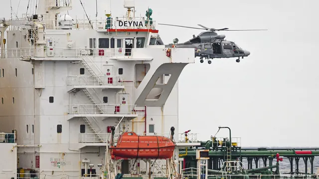France seizes Russian tanker as Macron asserts commitment to Ukraine
