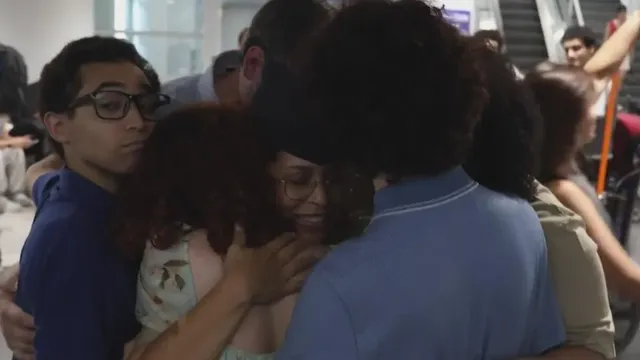 U.S. sailor finally reunites with daughter before her life-changing surgery
