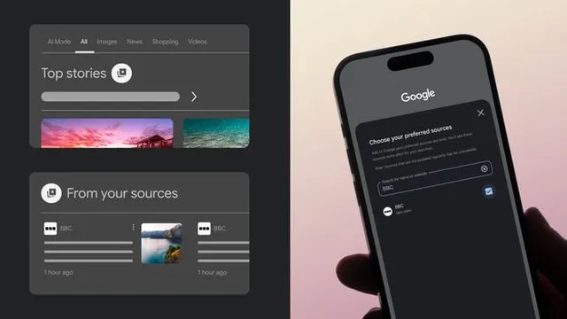 Google empowers users to prioritize news sources in search results