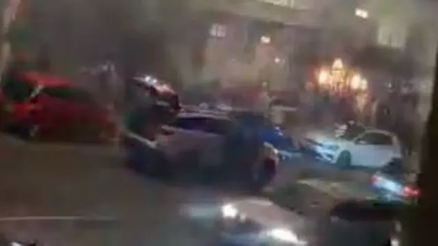 Men terrify residents by setting off rocket launchers in Bolton street