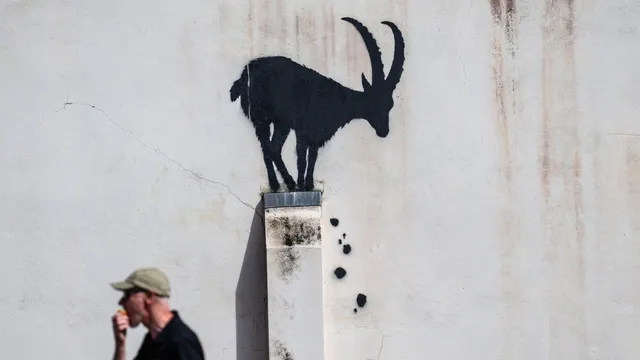 Banksy's Street Zoo in London