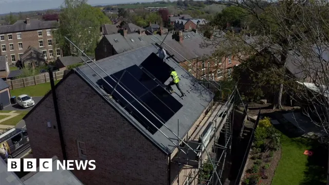 Homeowners rush to install solar panels amid rising oil prices