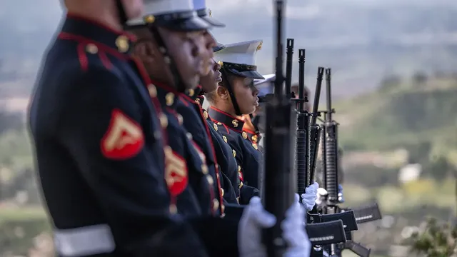 Marine declared dead after falling from USS Iwo Jima during operations