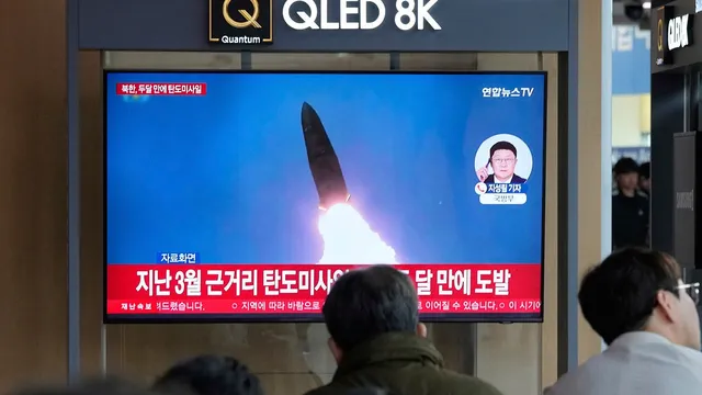 North Korea escalates tensions by firing ballistic missiles towards East Sea