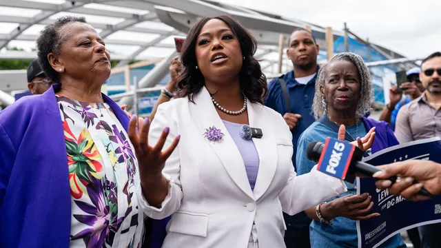 Janeese Lewis George leads in D.C. mayoral primary against Kenyan McDuffie