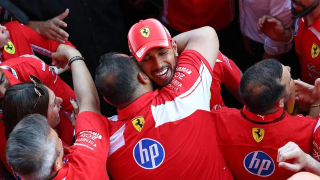 Lewis Hamilton secures first Ferrari victory in Barcelona