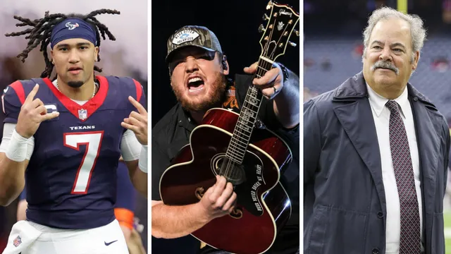 C.J. Stroud Performs with Luke Combs at Texans Event