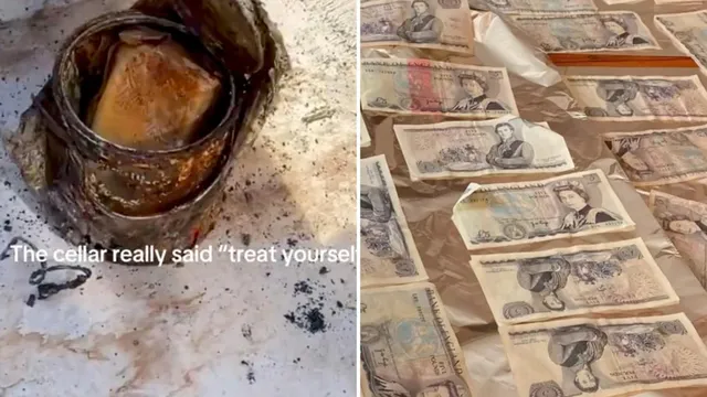 Couple finds hidden cash stash worth over £1,000 in their home