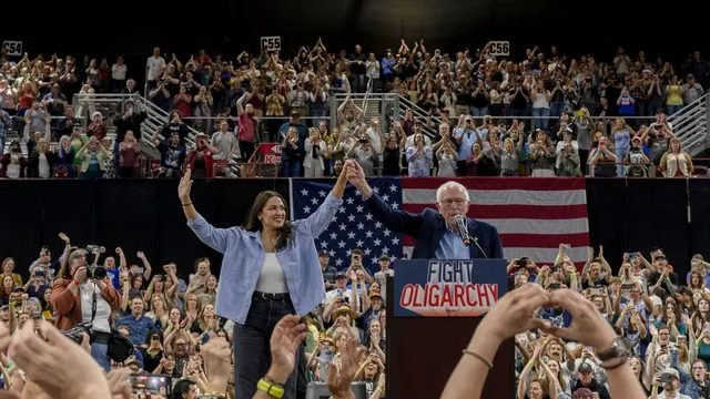 Sanders and AOC charter private plane amid oligarchy tour controversy
