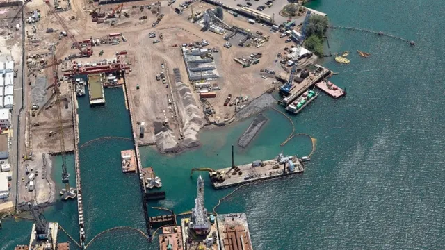 Navy builds new dry dock to support advanced submarines at Pearl Harbor