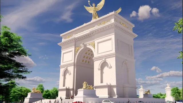 Federal panel greenlights Trump's controversial triumphal arch design