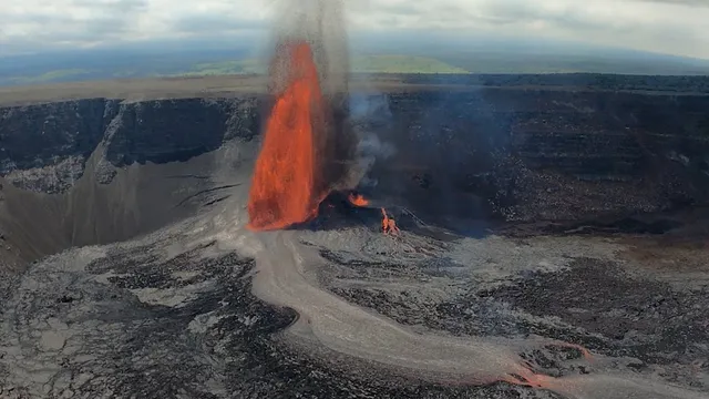 Kilauea volcano erupts again, promising high lava fountains