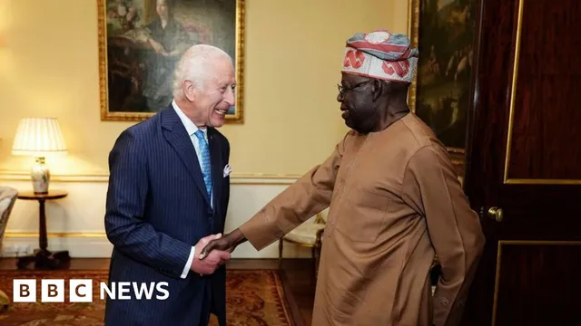 Nigeria's president Tinubu travels to UK for historic state visit