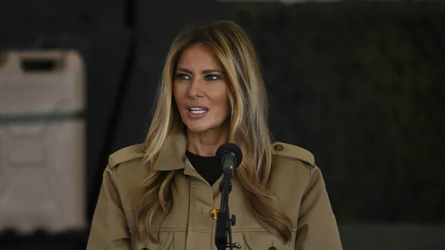 Melania Trump warns soldiers of AI takeover in military