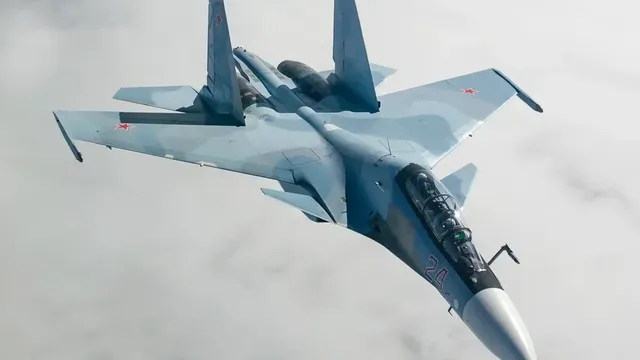 Russian Su-30 fighter jet crashes in Kaliningrad region during training flight