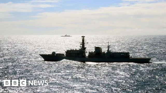 Royal Navy tracks Russian warships entering UK waters