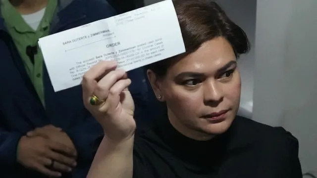 Sara Duterte posts bail after arrest for threatening President Marcos