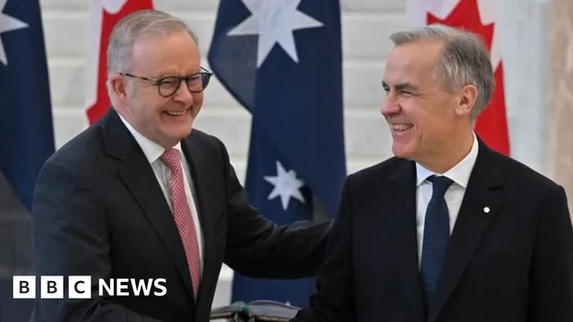 Mark Carney addresses Australian parliament amid middle power discussions